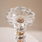 Crystal Luxury Candle Stand Set Of 2 Nestasia