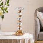 Crystal Luxury Candle Stand Set Of 2 Nestasia