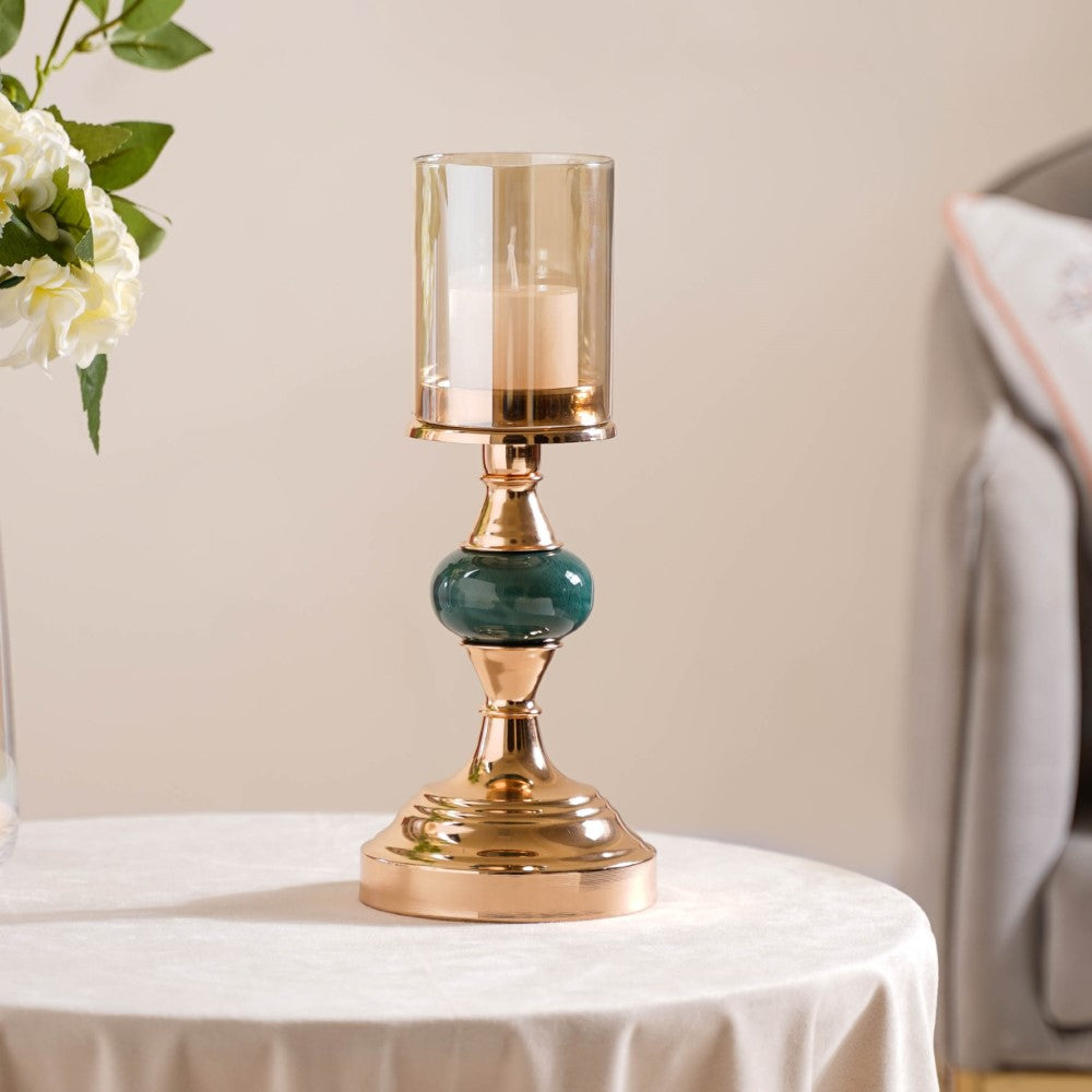 Emerald Decorative Candle Holder Set Of 2 Nestasia