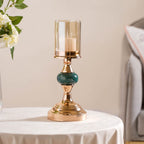 Emerald Decorative Candle Holder Set Of 2 Nestasia