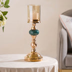 Emerald Decorative Candle Holder Set Of 2 Nestasia