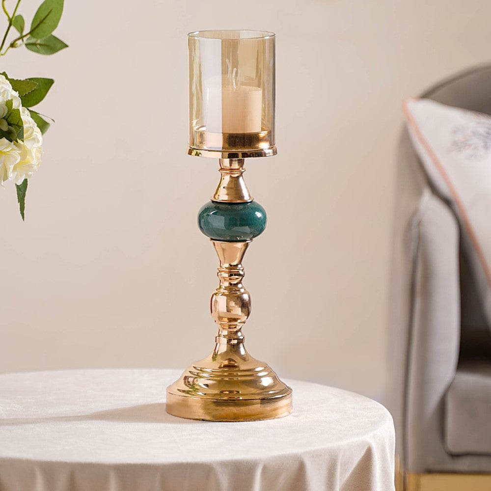 Emerald Decorative Candle Holder Set Of 2 Nestasia