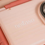 Bento Lunch Box With 4 Compartments Pink 1000ml Nestasia