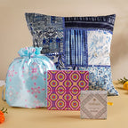 Gujarati Wedding Gift Hamper Set Of 7 Nestasia
