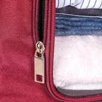 Clothes Storage Organiser Bag Set Of 2 Red Nestasia