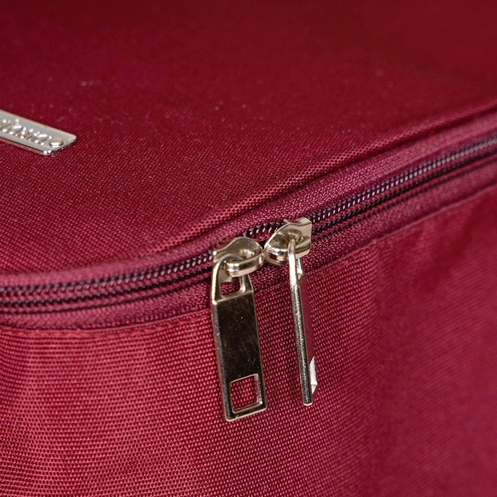 Clothes Storage Organiser Bag Set Of 2 Red Nestasia