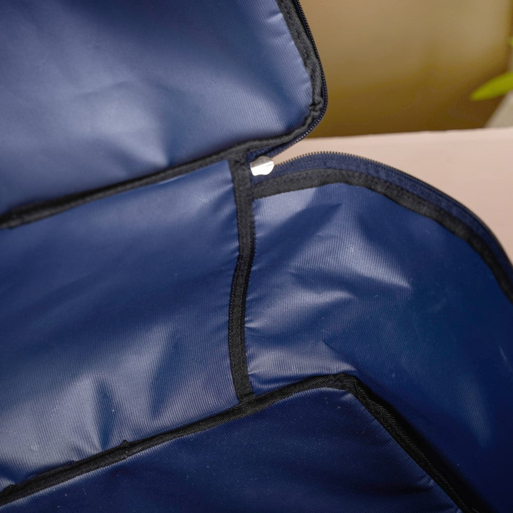 Wardrobe Storage Organiser Bag Set Of 2 Blue Nestasia