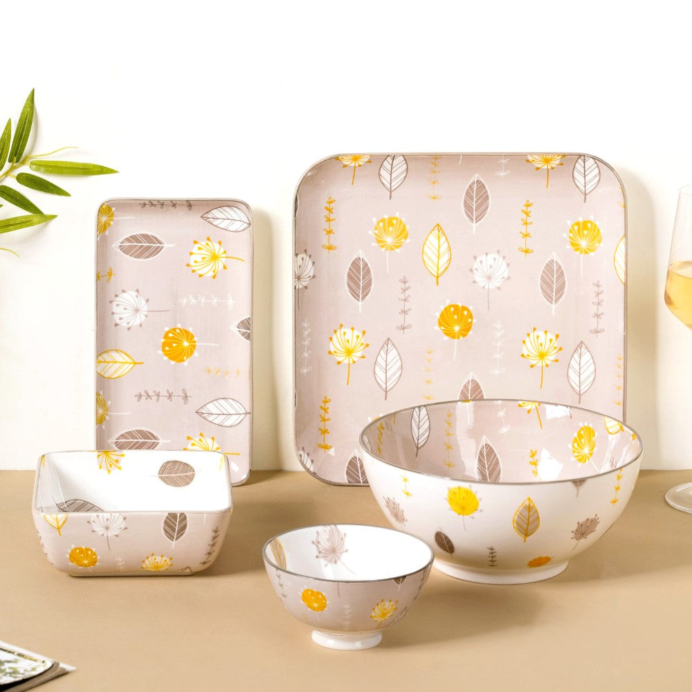 Dandelion 26 Piece Dinnerware For 6 Nestasia