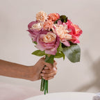 Rose Bouquet Peach And Purple Nestasia