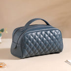 Makeup Pouch Multipurpose Large Bluish Grey Nestasia