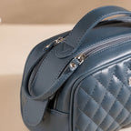 Makeup Pouch Multipurpose Large Bluish Grey Nestasia