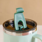 Portable Travel Coffee Mug With Lid Mint 400ml Nestasia