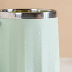 Portable Travel Coffee Mug With Lid Mint 400ml Nestasia