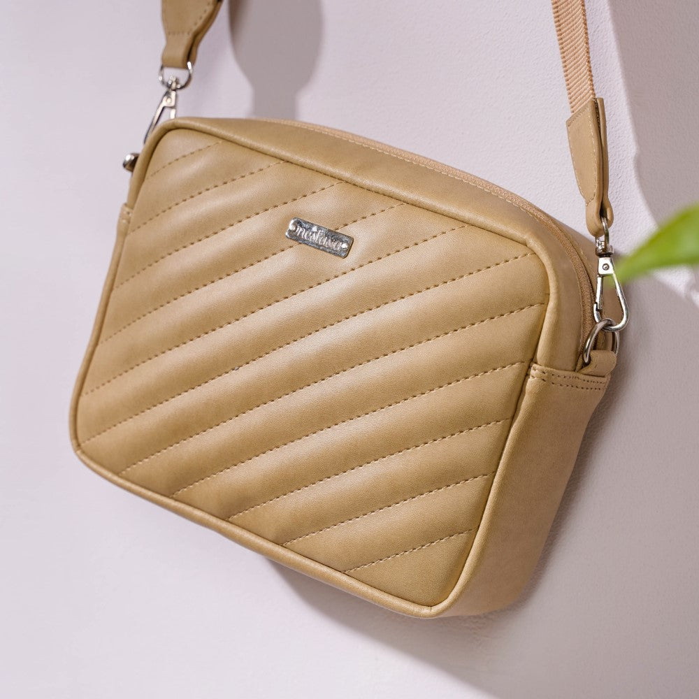 Crossbody Bag Beige Nestasia