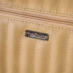 Jet-Setter Duffle Bag Beige Small 14x7 Inch Nestasia