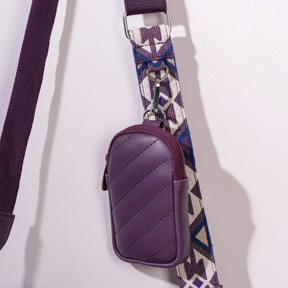 Sling Bag For Women Purple Nestasia