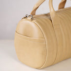 Jet-Setter Duffle Bag Beige Small 14x7 Inch Nestasia