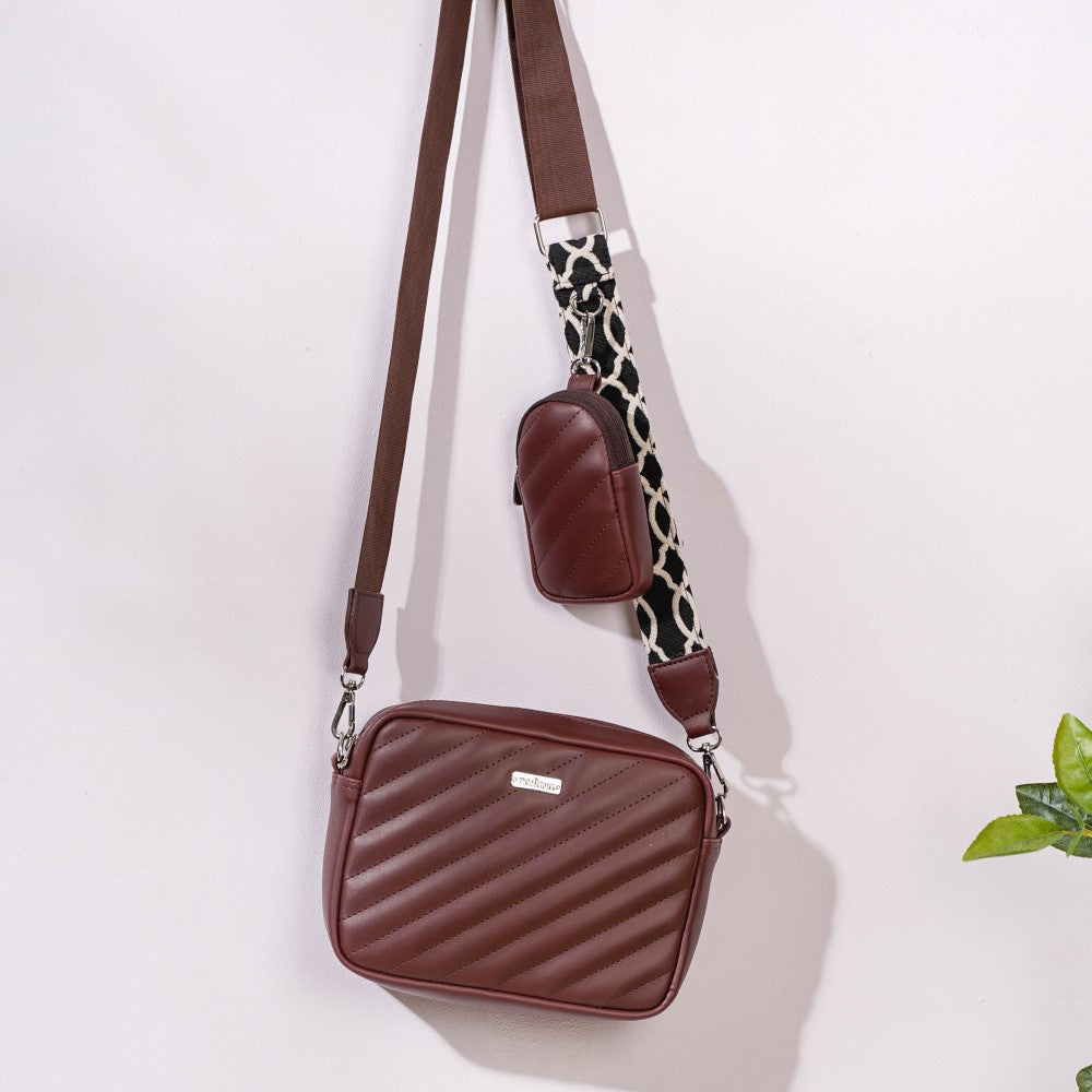 Sling Bag Brown Nestasia
