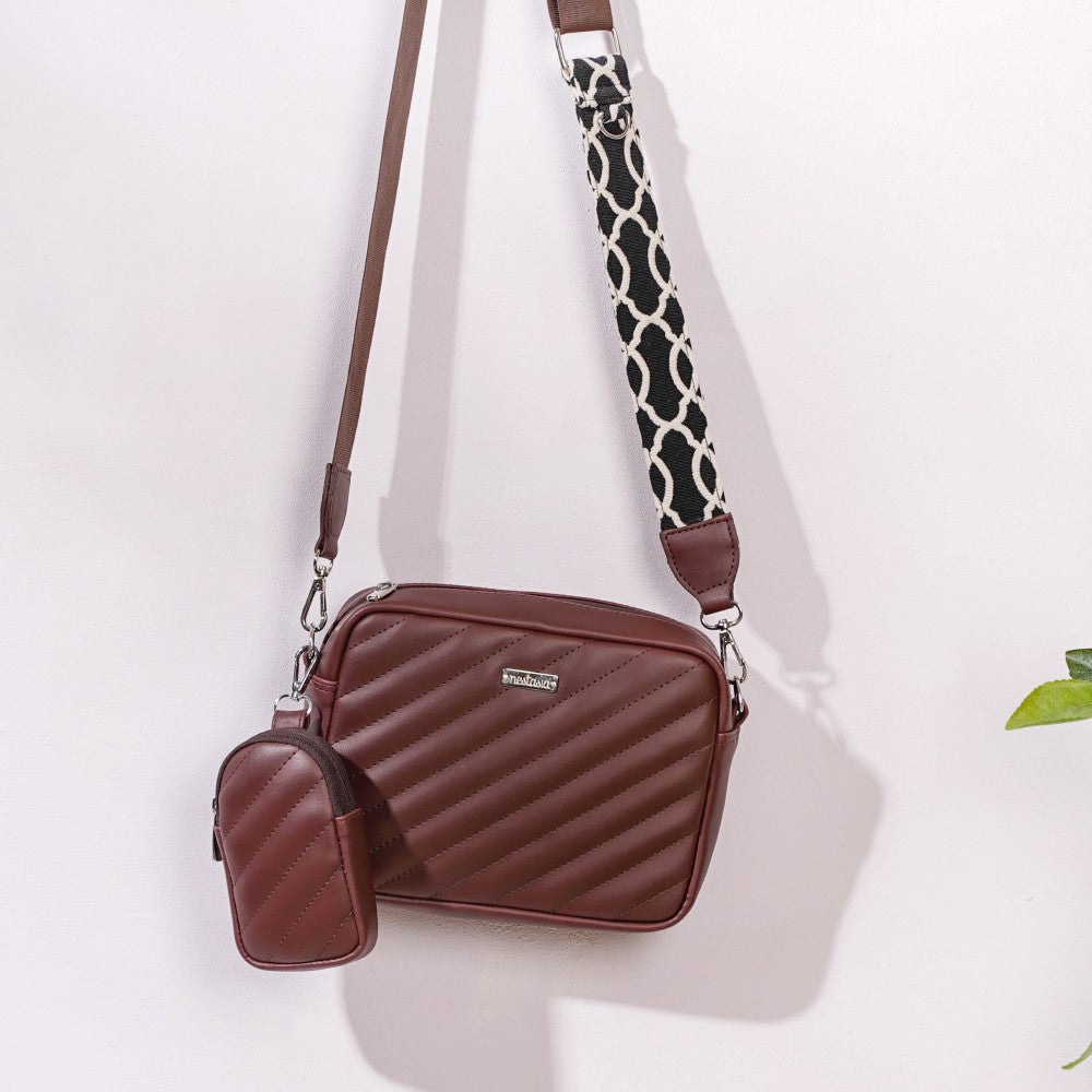 Sling Bag Brown Nestasia