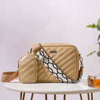 Crossbody Bag Beige Nestasia