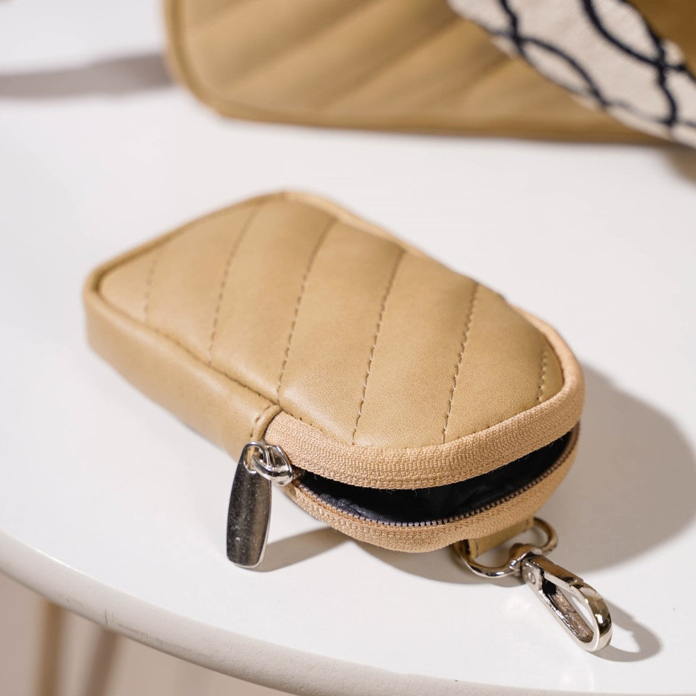 Crossbody Bag Beige Nestasia