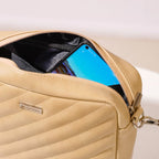Crossbody Bag Beige Nestasia