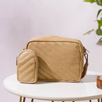 Crossbody Bag Beige Nestasia