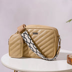 Crossbody Bag Beige Nestasia
