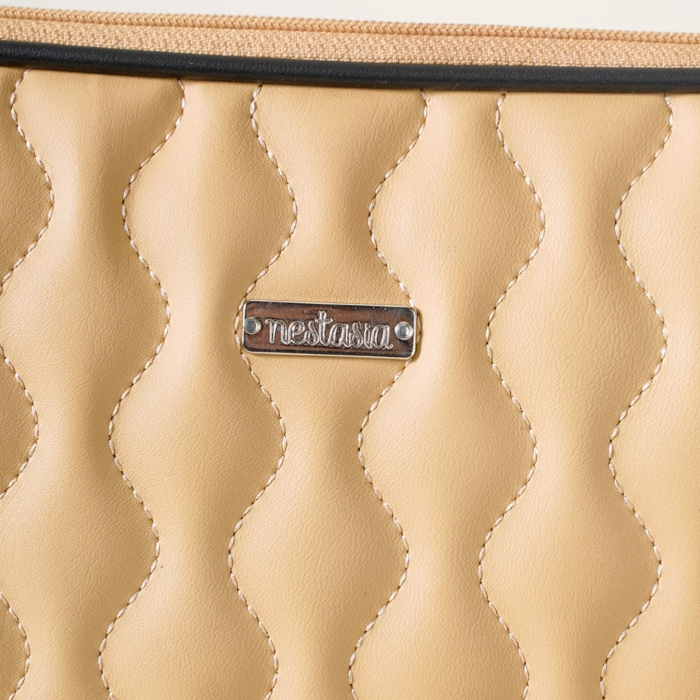 Multi Functional Water Resistant Laptop Sleeve Beige Nestasia