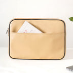 Multi Functional Water Resistant Laptop Sleeve Beige Nestasia