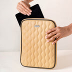 Handcrafted iPad Case Beige Nestasia