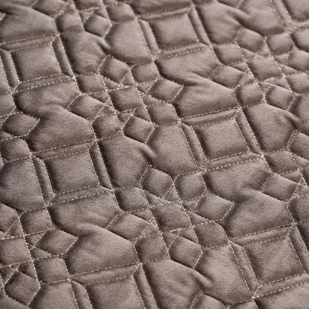 Festive Velvet Dining Tablecloth Brown 52x40 Inch Nestasia