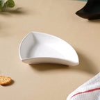 Snack Party Plate Set of 4 Black And White Nestasia