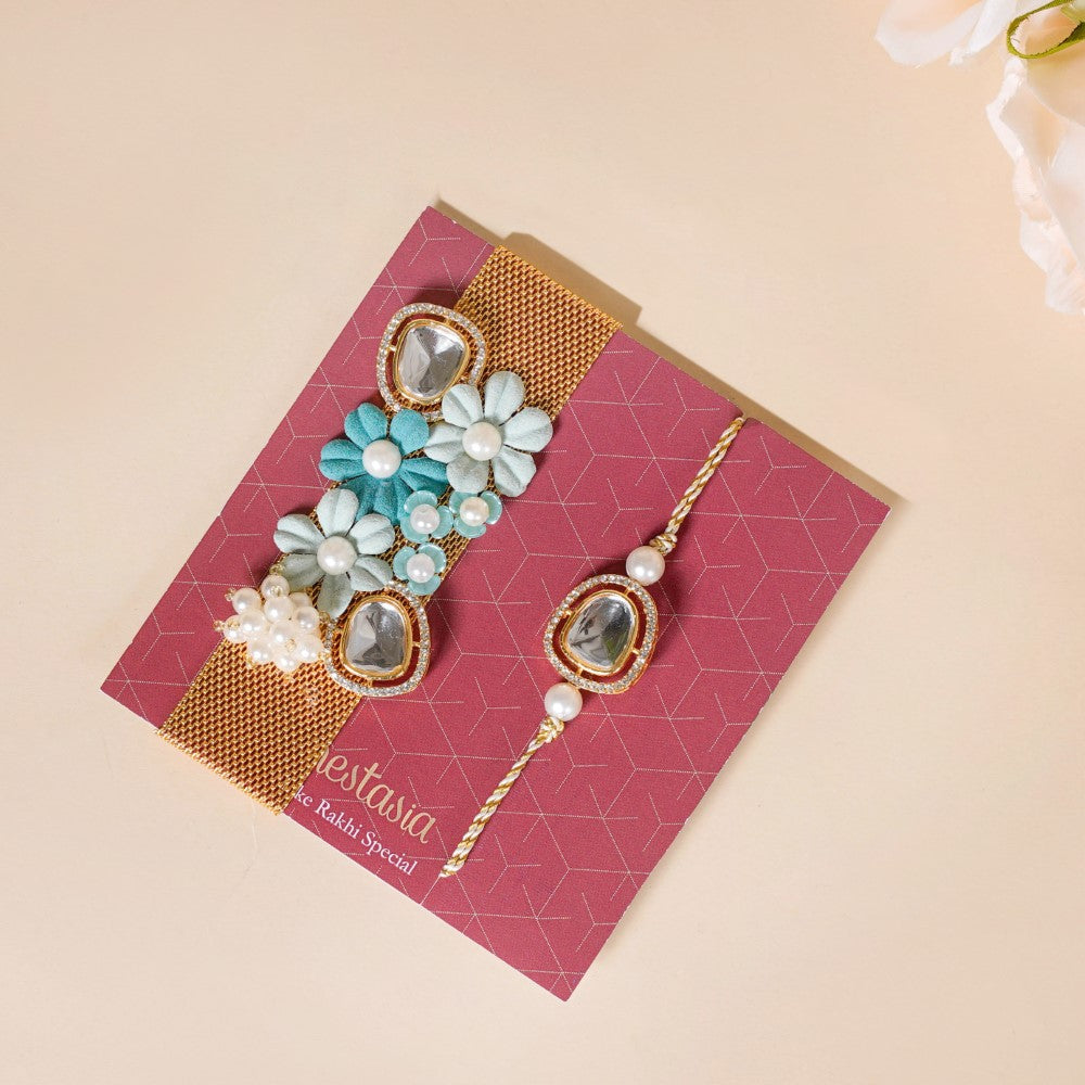 Bracelet Rakhi Gift Set Of 3 Nestasia