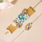Bracelet Rakhi Gift Set Of 3 Nestasia