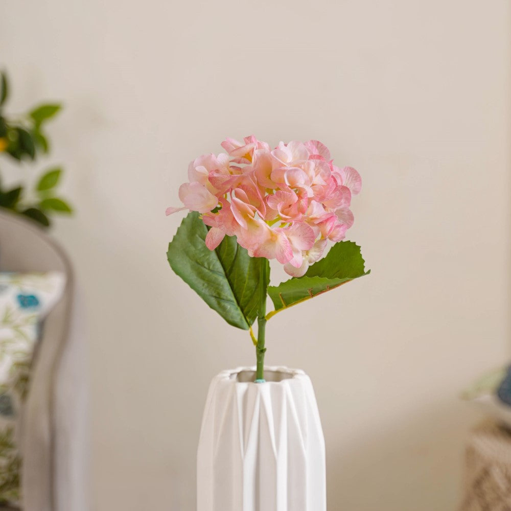 Faux Hydrangea Flower Pink Nestasia