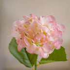 Faux Hydrangea Flower Pink Nestasia