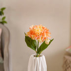 Faux Hydrangea Flower Peach Nestasia