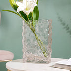 Waterfall Glass Flower Vase Nestasia