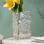 Waterfall Glass Flower Vase Nestasia