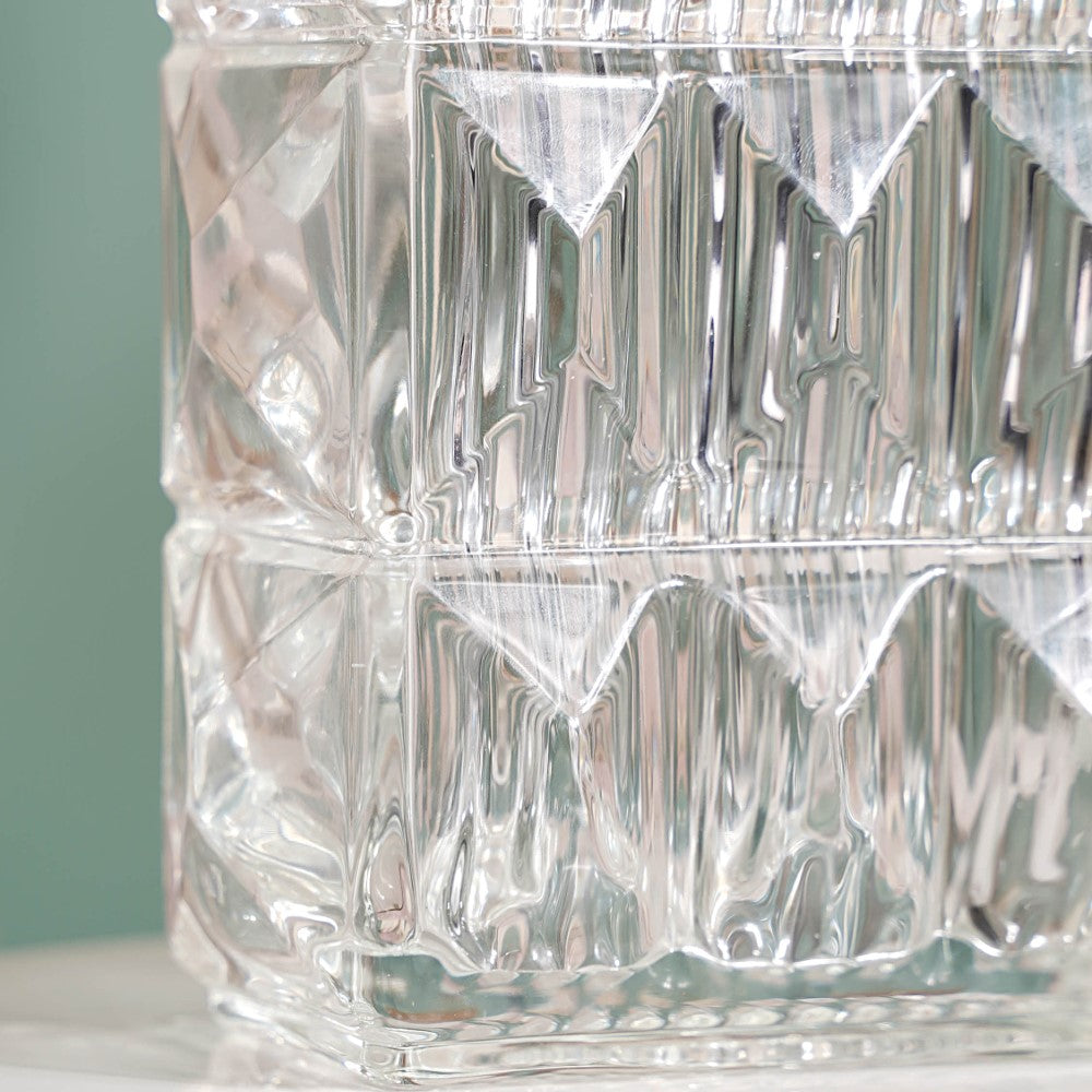 Cut Glass Crystal Decorative Vase Nestasia