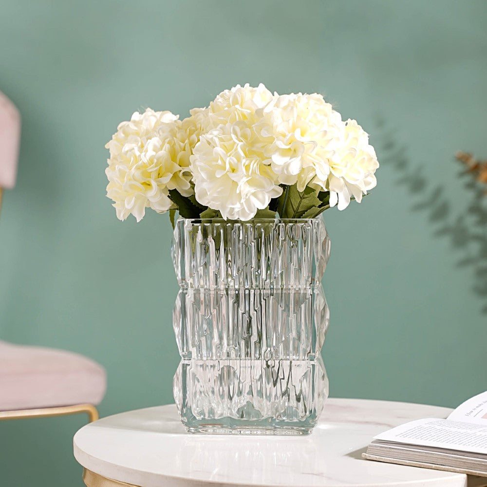 Cut Glass Crystal Decorative Vase Nestasia