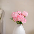 Peony Artificial Flower Bunch Pink Nestasia