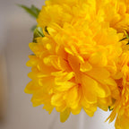Chrysanthemum Flower Yellow Set Of 5 Nestasia