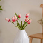 Tulip Flower Pink Set Of 9 Nestasia