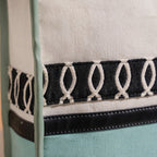 Eco-friendly Carryall Tote Bag Mint Set Of 2 Nestasia