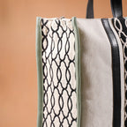 Eco-friendly Carryall Tote Bag Mint Set Of 2 Nestasia