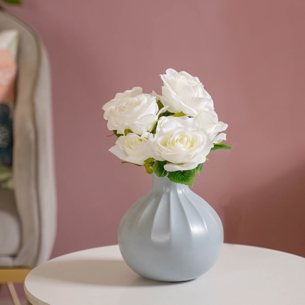 Silk Rose Flower Nestasia