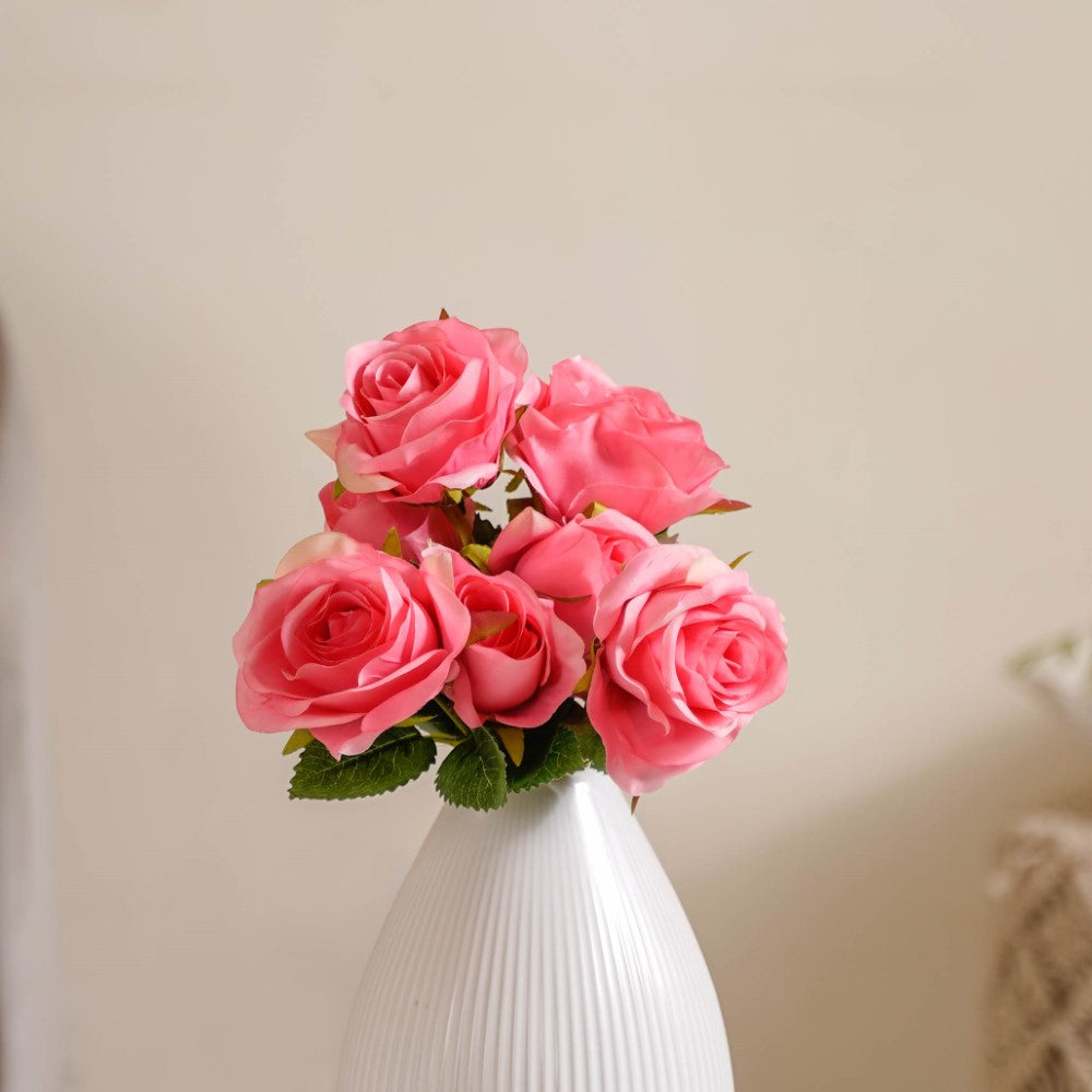 Silk Rose Flower Nestasia