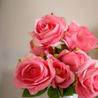Silk Rose Flower Nestasia